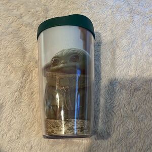 Star wars “ The Child” Tervis cup and lid 11.5 ounce